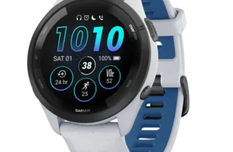 Garmin Forerunner 265 Running Smartwatch, Colorful AMOLED Display, Training Metrics and Recovery Insights